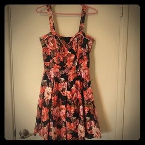 Beach Bash fit & flare dress